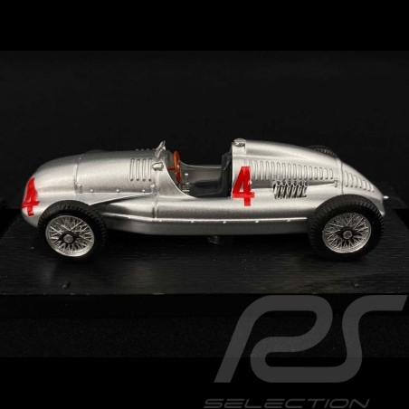 Auto Union Type D n° 4 Vainqueur Winner Sieger GP Angleterre Donington Park 1938 1/43 Brumm R109