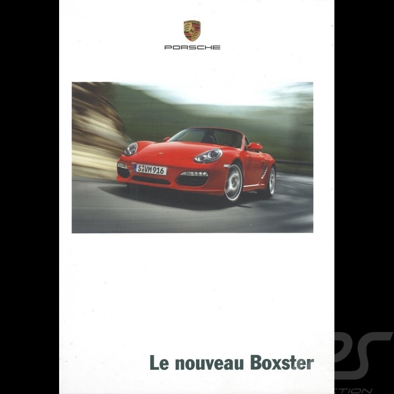 Porsche Broschüre Le nouveau Boxster 05/2009 in Französisch WSLB1001001130