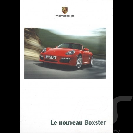 Porsche Brochure Le nouveau Boxster 05/2009 in french WSLB1001001130