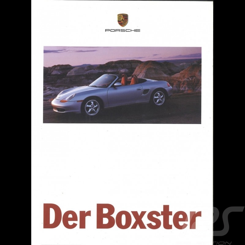 Porsche Brochure Der Boxster 08/1996 in german WVK14911097