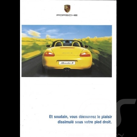 Brochure Porsche Boxster 04/2002 en français 02511F44.02