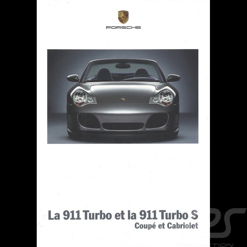 Porsche Broschüre The 911 Turbo Coupé and Cabriolet 07/2003 in Englisch WVK21182004