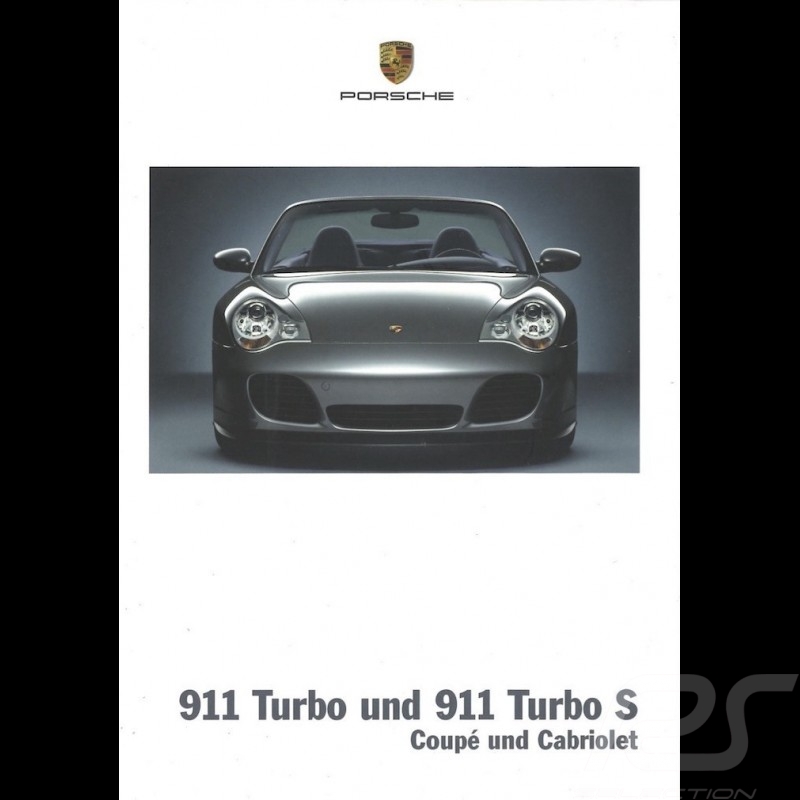Porsche Broschüre The 911 Turbo Coupé and Cabriolet 07/2003 in Englisch WVK21182004