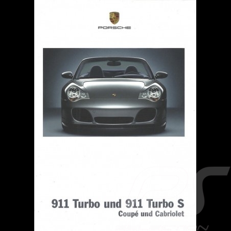 Porsche Broschüre The 911 Turbo Coupé and Cabriolet 07/2003 in Englisch WVK21182004
