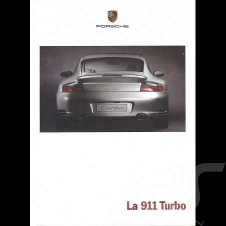 Brochure Porsche La 911 Turbo 07/2001 en français WVK20013002