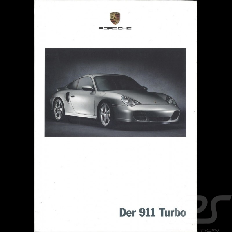 Porsche Brochure Der 911 Turbo 07/2001 in german WVK20011002