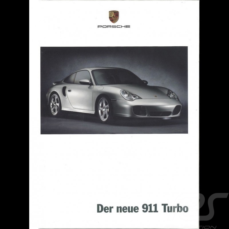 Porsche Broschüre Der neue 911 Turbo 03/2000 in Deutsch WVK17101000