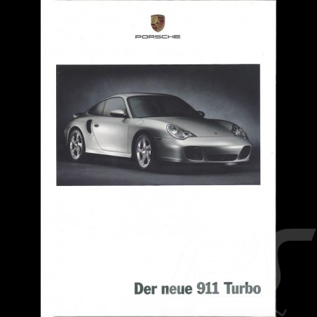 Brochure Porsche Der neue 911 Turbo 03/2000 en allemand WVK17101000