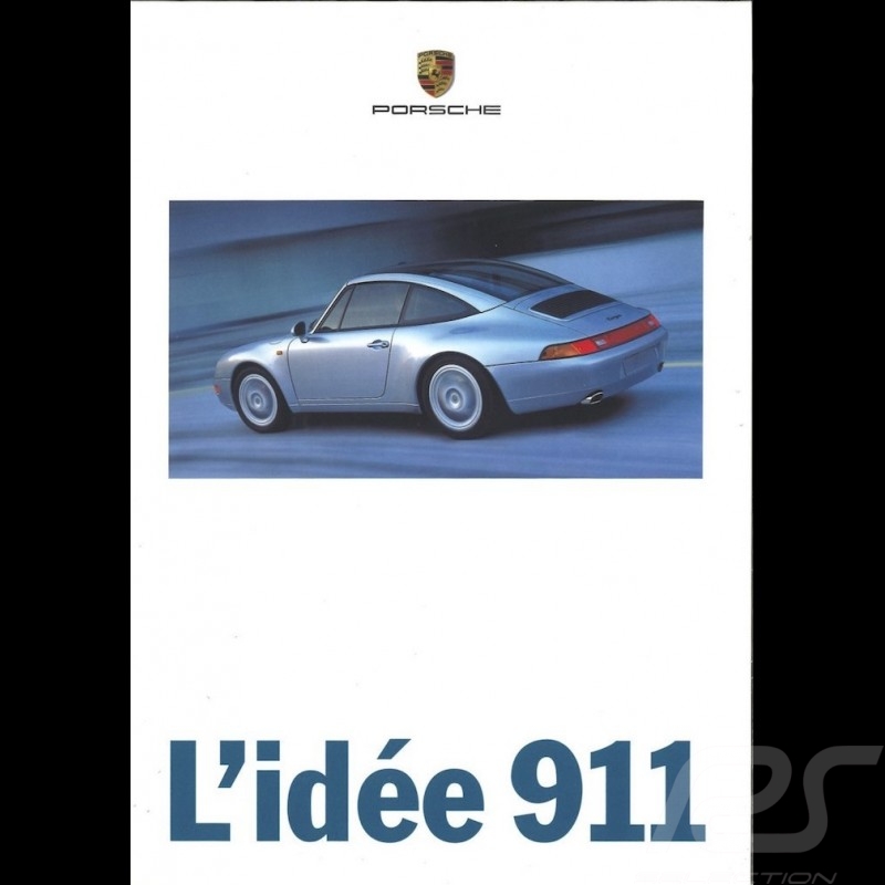 Brochure Porsche L'idée 911 03/1997 en français WVK19513098