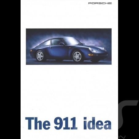 Brochure Porsche The 911 idea 08/1995 en anglais WVK191220