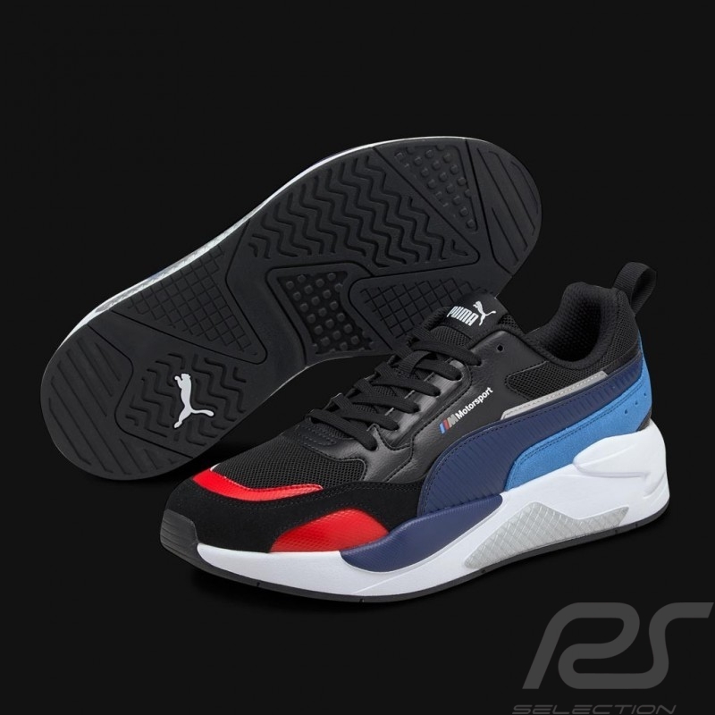 Chaussure BMW Motorsport sneaker / basket Puma MMS X-Ray 2.0 Noir/ Bleu /  Rouge - homme