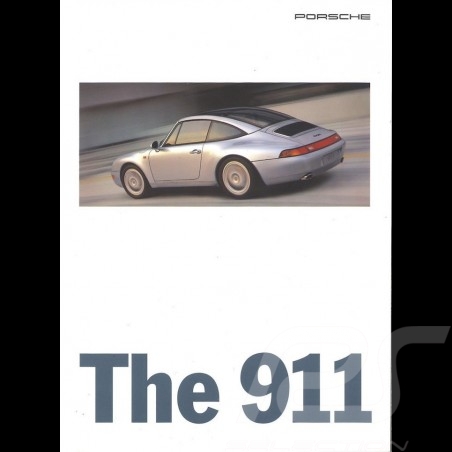 Brochure Porsche The 911 08/1995 en anglais WVK191320