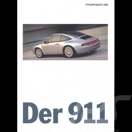 Brochure Porsche Der 911 08/1995 en allemand WVK191310