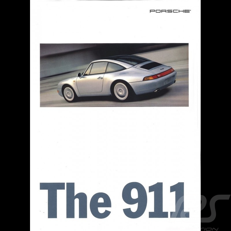 Porsche Brochure The 911 10/1995 USA WVK191321