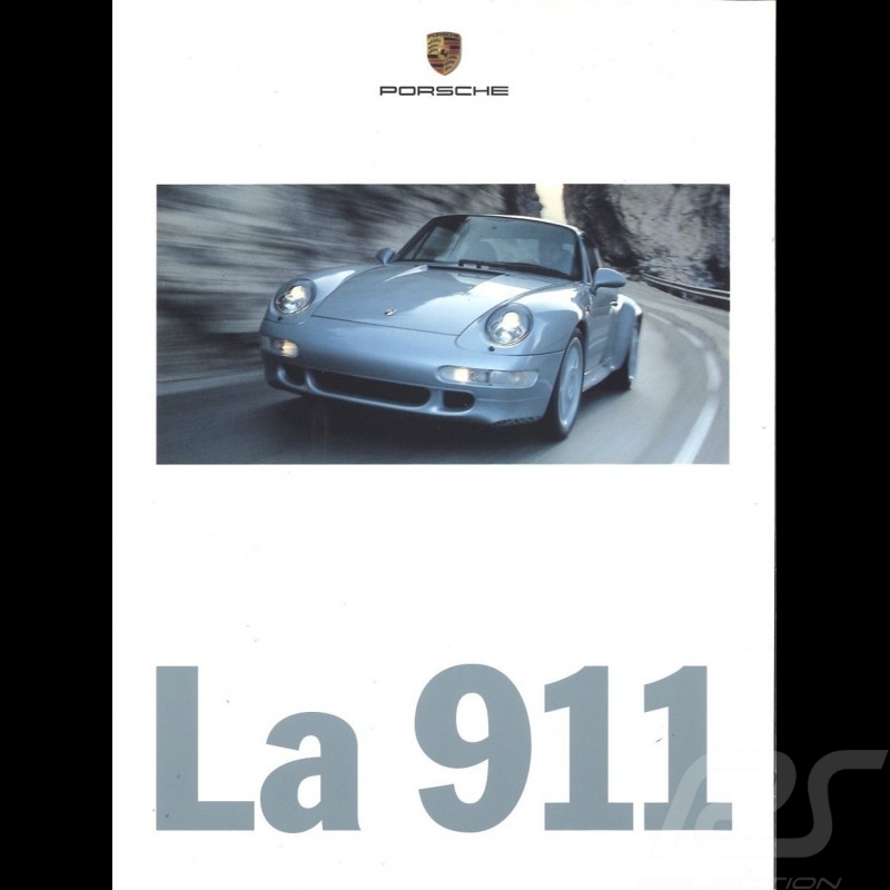 Porsche Brochure The 911 08/1995 in english WVK191320
