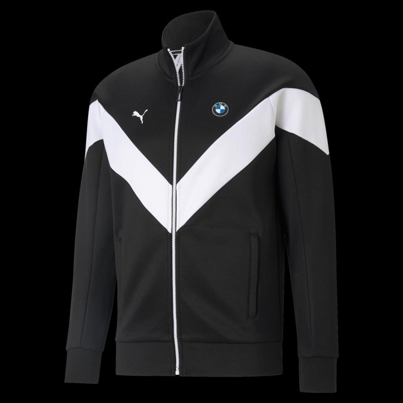 BMW M Motorsport Jacket by Puma Softshell Tracksuit Black White Men