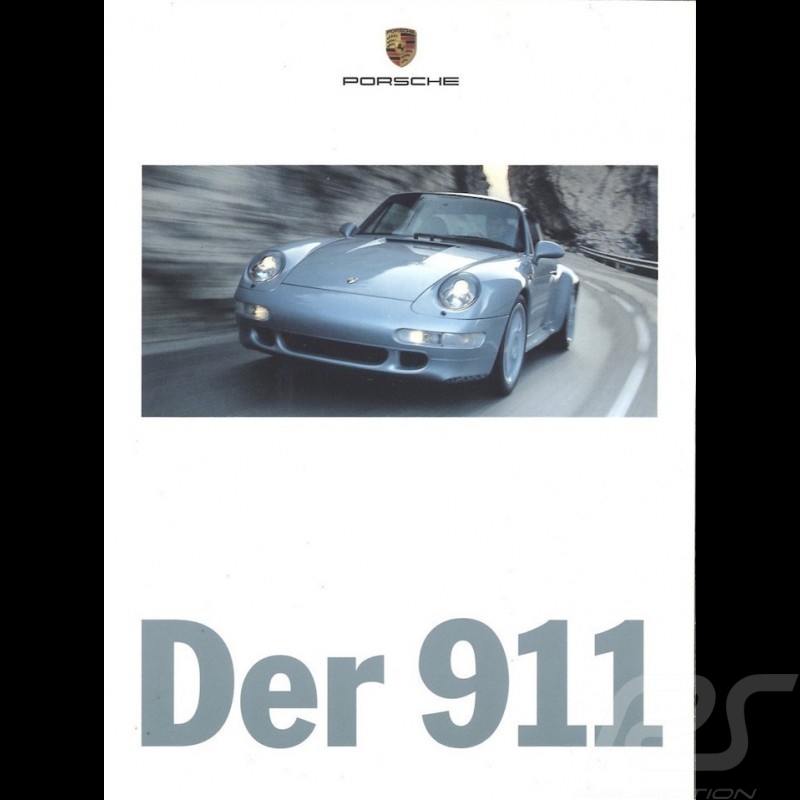 Porsche Broschüre Der 911 04/1996 in Deutsch WVK19170997