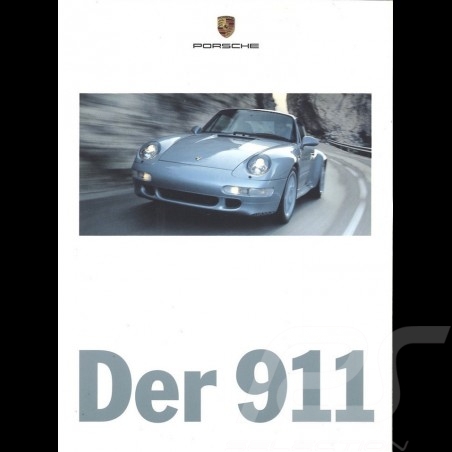 Brochure Porsche Der 911 04/1996 en allemand WVK19170997