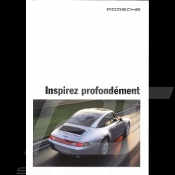 Brochure Porsche Inspirez profondément / Epoustouflant 1996 en français