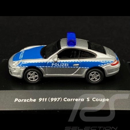 Porsche 911 type 997 Carrera S coupe "Polizei" 1/87 Welly 73117P-SW