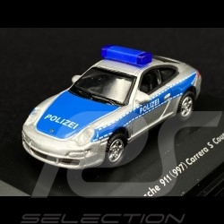 Porsche 911 type 997 Carrera S coupe "Polizei" 1/87 Welly 73117P-SW