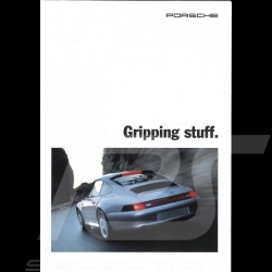 Brochure Porsche Take a deep breath / Gripping stuff 1996 en anglais