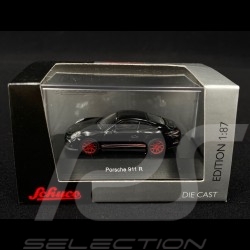 Porsche 911 R Black / Red 1/87 Schuco 452637400