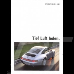 Brochure Porsche Inspirez profondément / Epoustouflant 1996 en français