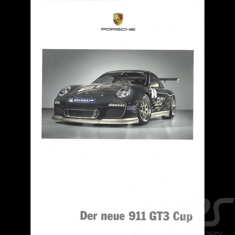 Brochure Porsche Der neue 911 GT3 Cup 07/2009 en allemand
