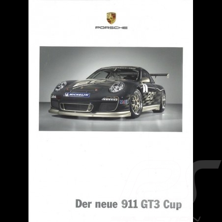 Brochure Porsche Der neue 911 GT3 Cup 07/2009 en allemand