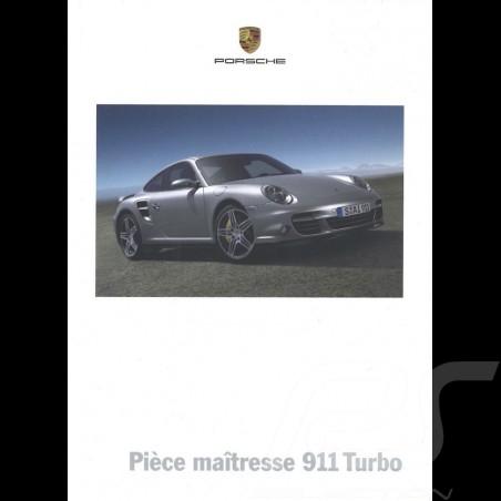 Brochure Porsche Pièce maîtresse 911 Turbo 12/2005 en français ﻿WVK22083006