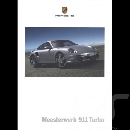 Brochure Porsche Meesterwerk 911 Turbo 12/2005 en néerlandais ﻿WVK22089106