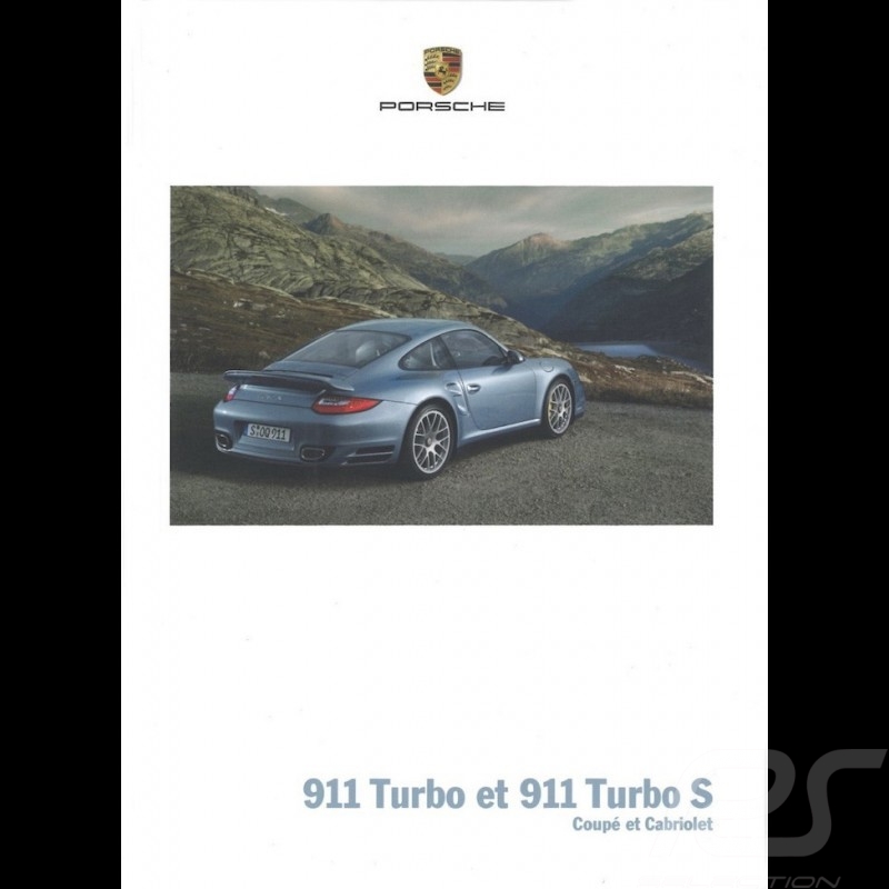 Brochure Porsche 911 Turbo et 911 Turbo S Coupé et Cabriolet 01/2011 en français WSLK1201000130