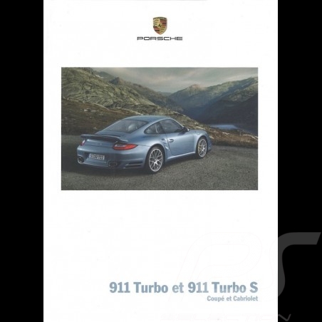 Brochure Porsche 911 Turbo et 911 Turbo S Coupé et Cabriolet 01/2011 en français WSLK1201000130