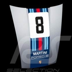 Capot Porsche 911 original Décoration murale Design Martini Racing n° 8 WAP0503020MMR1