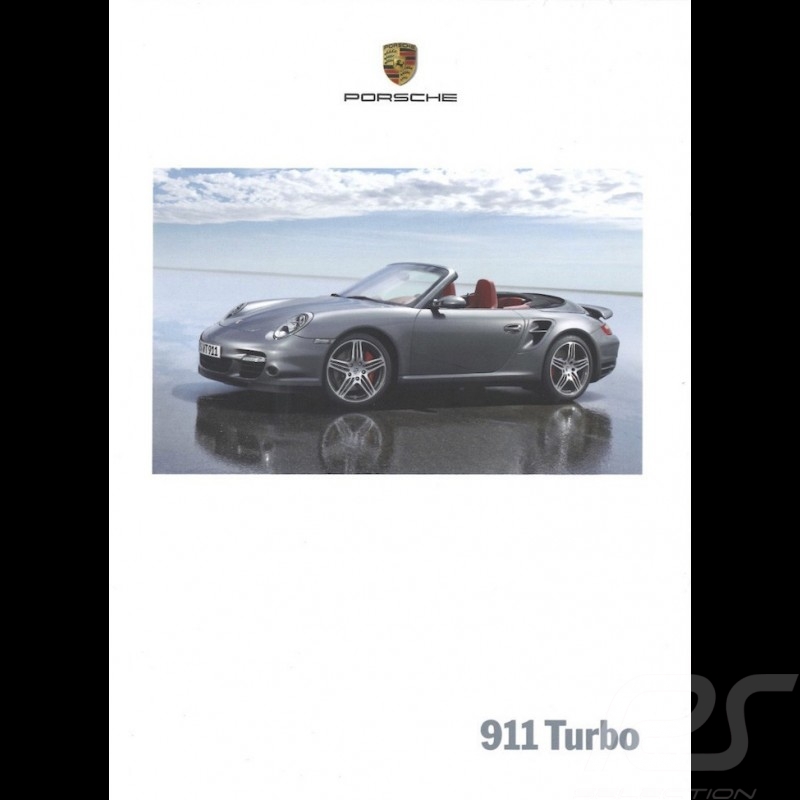 Brochure Porsche 911 Turbo 04/2008 en français WVK23553009