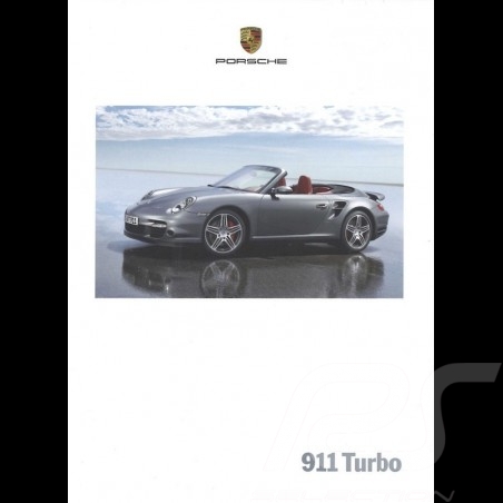 Brochure Porsche 911 Turbo 04/2008 en français WVK23553009