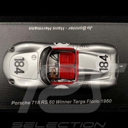 Porsche 718 RS 60 n° 184 Winner Targa Florio 1960 1/43 Spark 43TF60