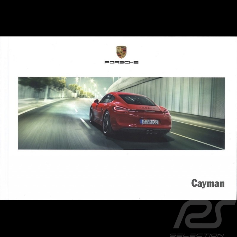 Porsche Brochure Cayman 03/2015 in french WSLI1601000230