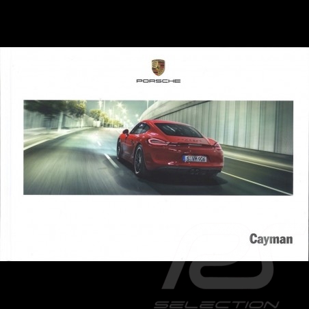 Brochure Porsche Cayman 03/2015 en français WSLI1601000230