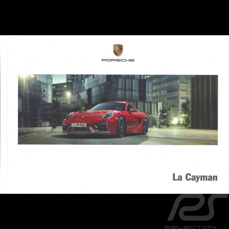 Porsche Broschüre Cayman 03/2015 in Französisch WSLI1601000230
