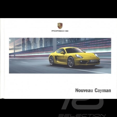 Brochure Porsche Nouveau Cayman 10/2012 en français WSLI1401000230