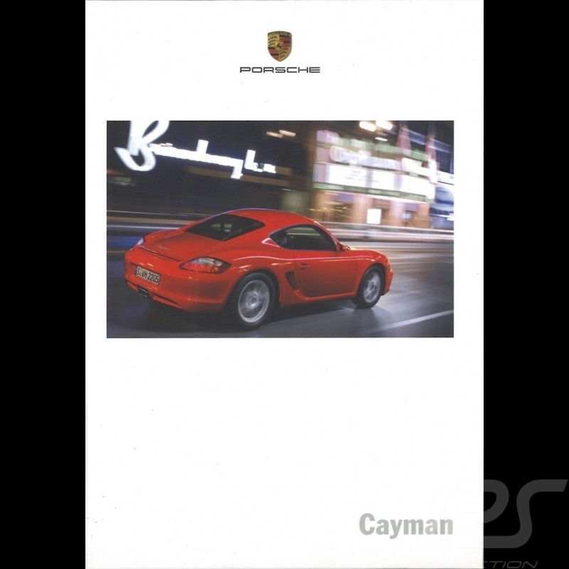 Porsche Broschüre Les nouveaux Cayman 08/2008 in Französisch WSLI0901123630
