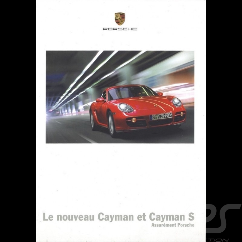 Porsche Brochure Les nouveaux Cayman 08/2008 in french WSLI0901123630