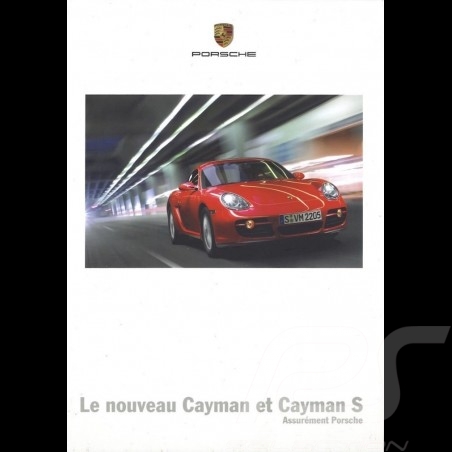 Brochure Porsche Les nouveaux Cayman 08/2008 en français WSLI0901123630