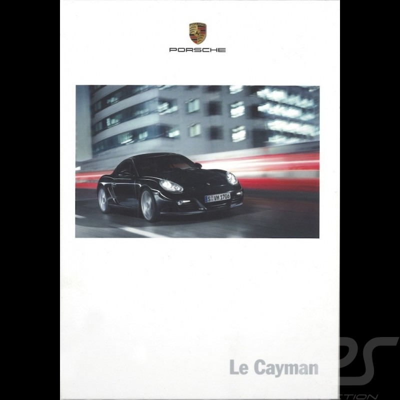 Brochure Porsche Le Cayman 01/2010 en français WSLI1101000130