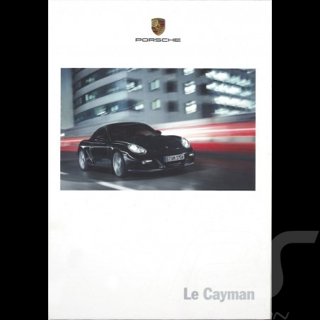 Porsche Brochure Les nouveaux Cayman 08/2008 in french WSLI0901123630