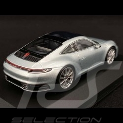Porsche 911 Carrera S type 992 Baselworld 2019 gris dolomite silver dolomitsilber 1/43 Minichamps 4046901233648