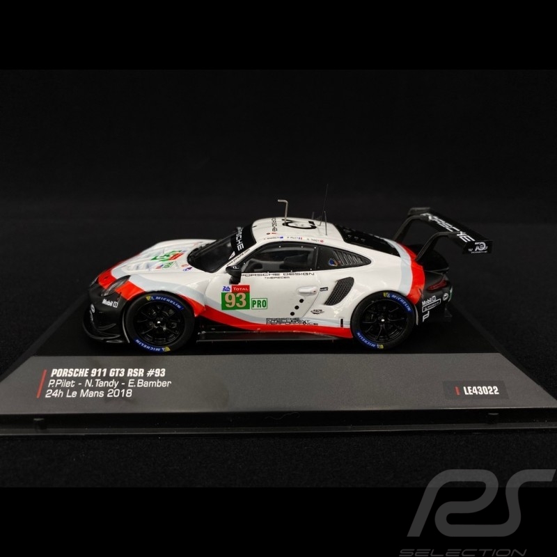 Porsche 911 GT3 RSR 24h Le Mans N° 93 1/43 IXO Models LE43022