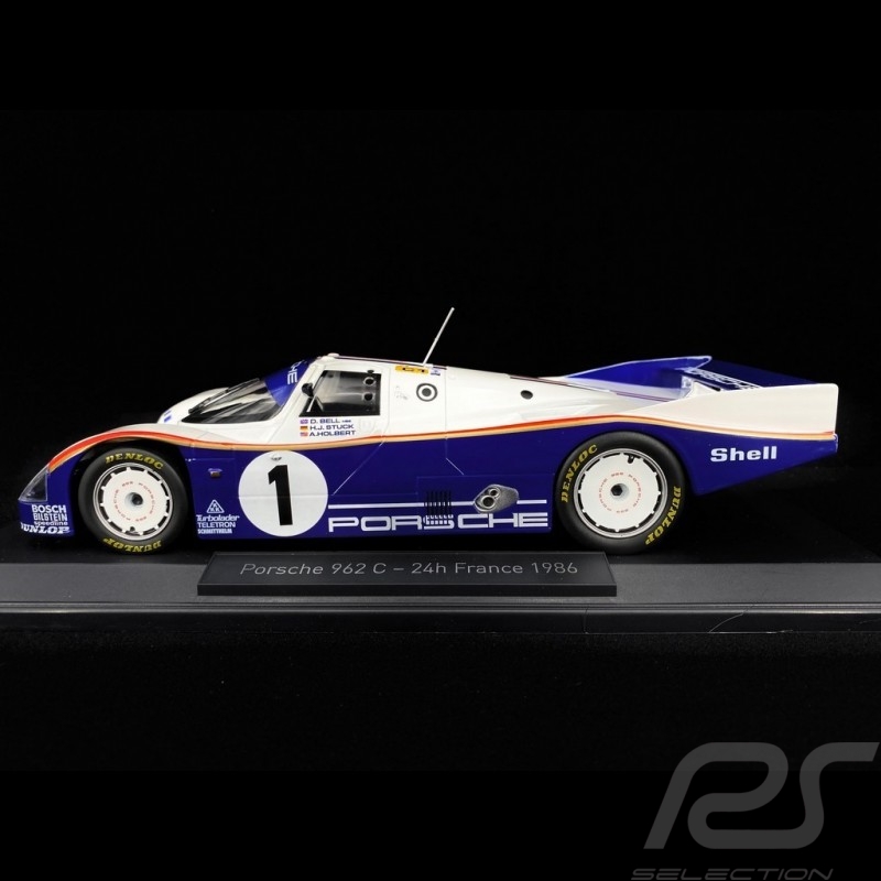 Porsche 962 C vainqueur Le Mans 1986 n° 1 Rothmans 1/18 Norev 187400